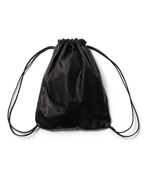 MR.OLIVE E.O.I /WATER PROOF LIGHT LEATHER / KNAPSACK ミスターオリーブ イーオーアイ/ウォータープルーフウォッシャブルレザー/ナップサック